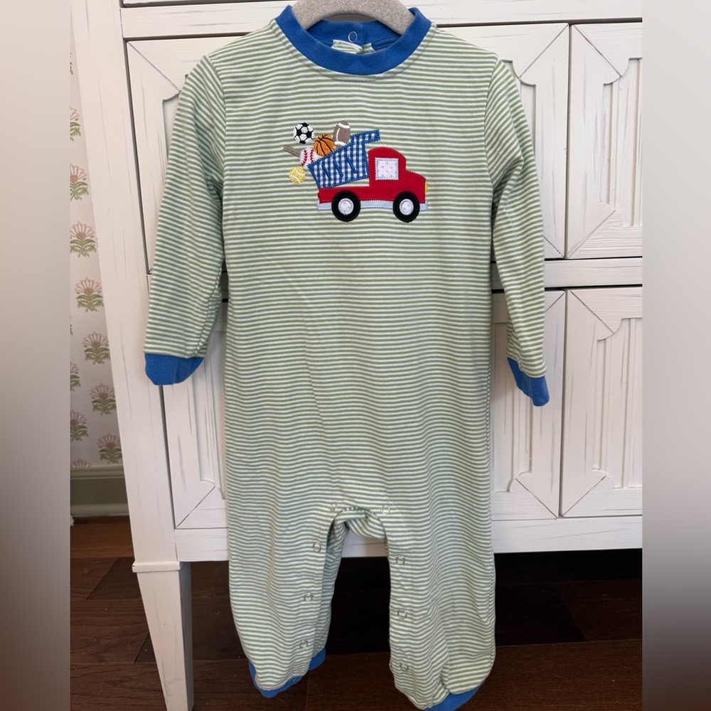 Trotter Street Kids boys sports romper size 24 months